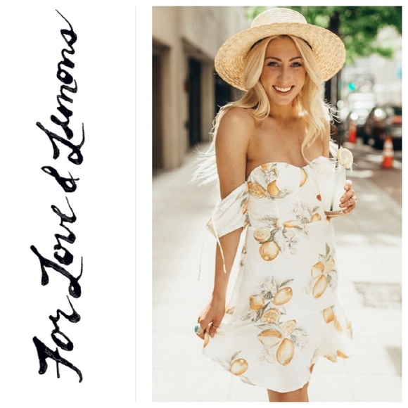 For Love And Lemons Dresses & Skirts - 🍋 Love &Lemons Lemonade mini dress